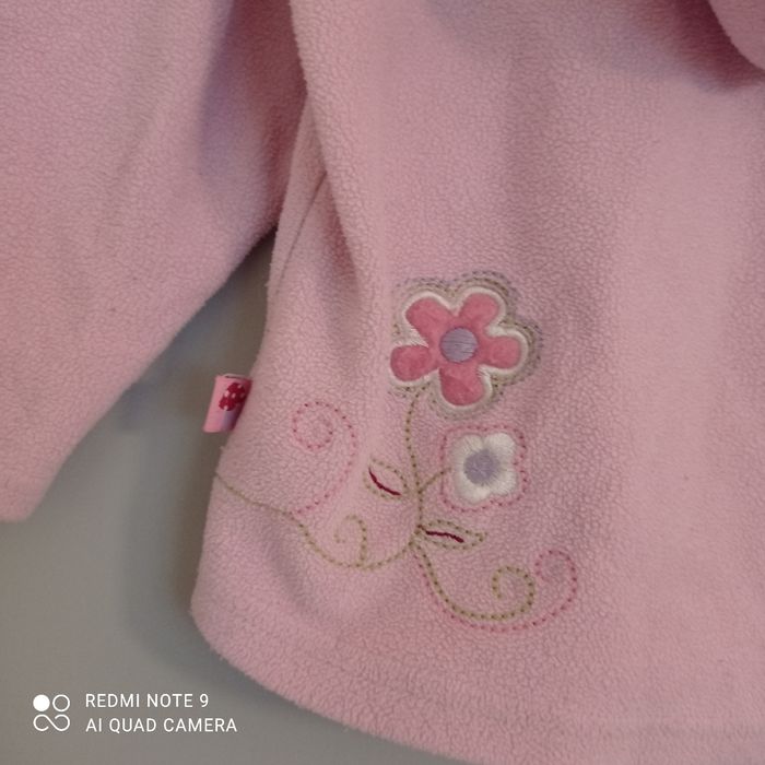 Sweat rose polaire lapin 2ans - photo numéro 5