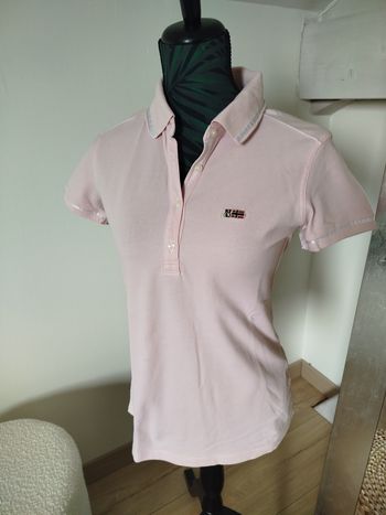 Polo rose Napapijri M