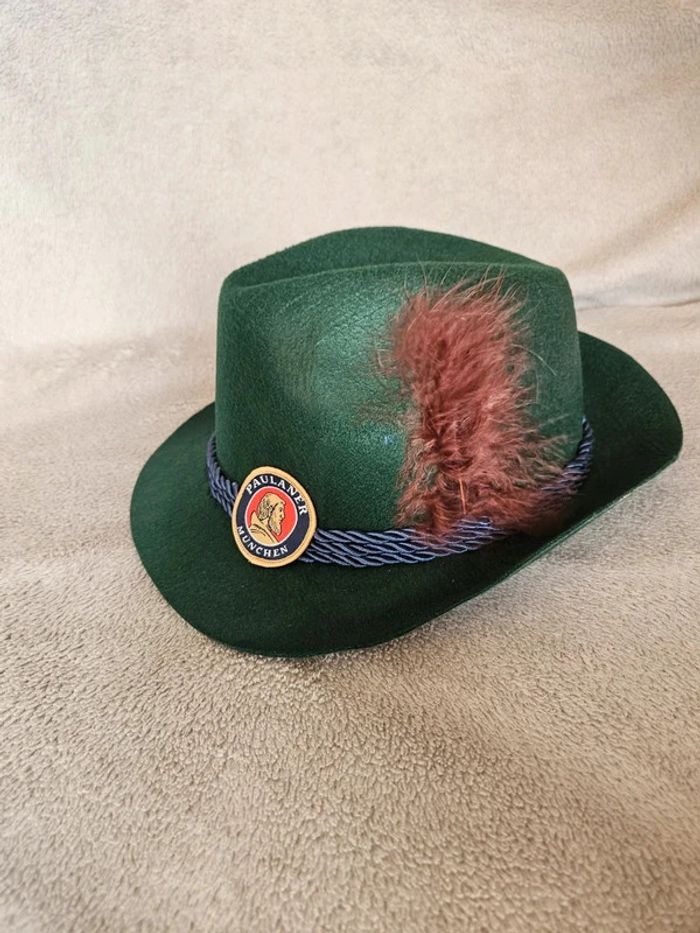 Chapeau vert foncé - Paulaner Munchen - photo numéro 3