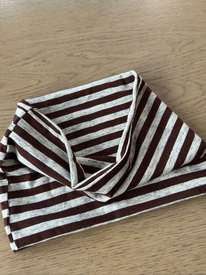 Cache cou  Snood doublé  enfant en jersey coton pour demi saison