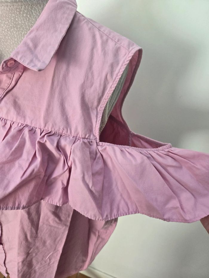 Chemisier rose Atmosphère Taille 46 - photo numéro 2