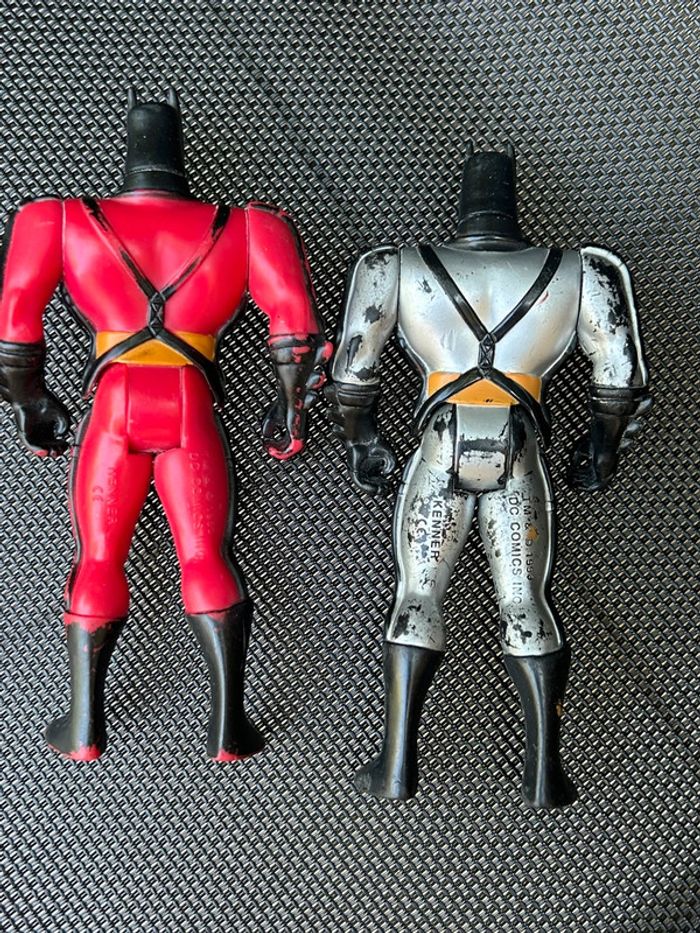 Lot de 4 anciennes figurines Batman kenner - dc comics - 1992 - photo numéro 6