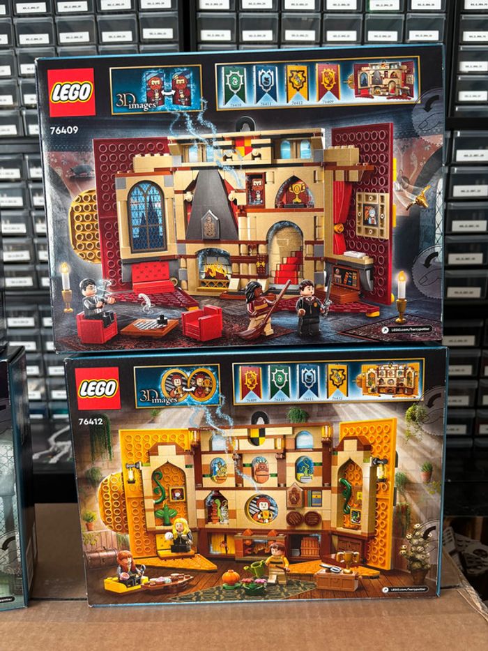 LEGO Harry Potter • Les blasons des 4 maisons de Poudlard • NEUF - photo numéro 7