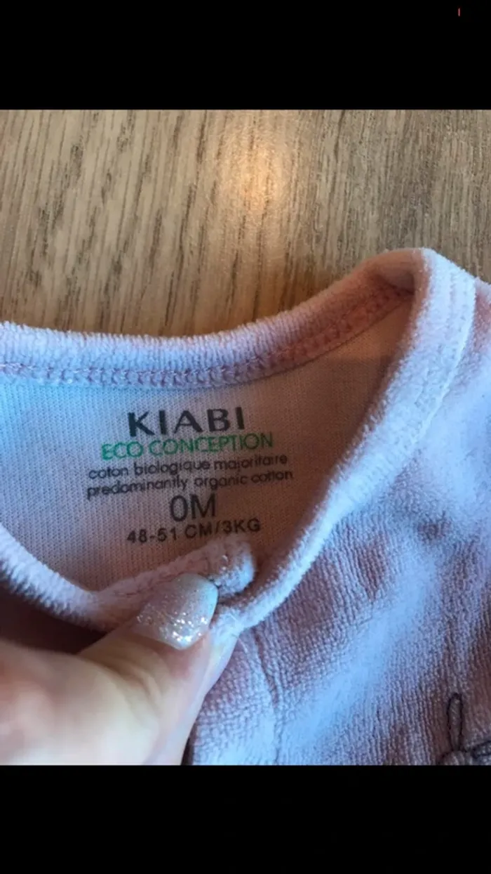 2 pyjamas taille naissance kiabi/tape à l’œil - photo numéro 7