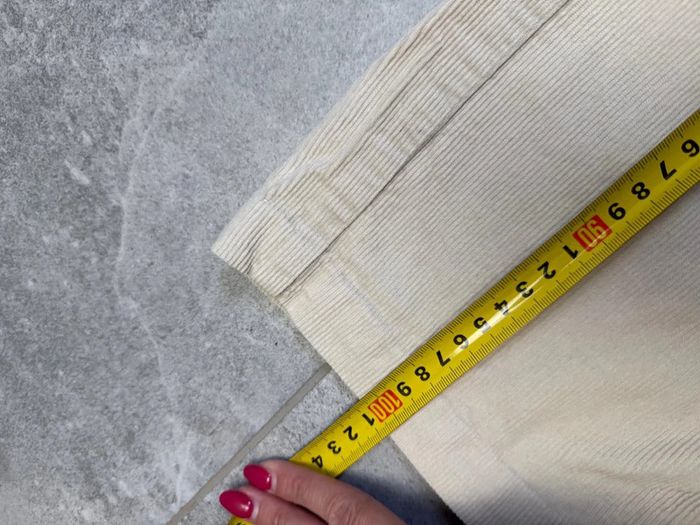 Pantalon Tommy Hilfiger en velours côtelé beige W30 L32 - photo numéro 8