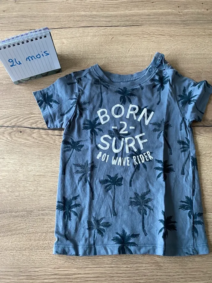 T-shirt manches courtes - 24 mois