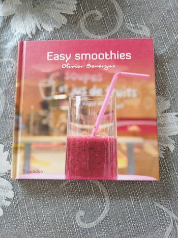 Livre de recette easy smoothies