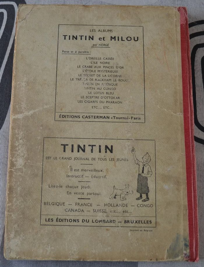 Tintin reliure belge num.3 de 1947 - photo numéro 4