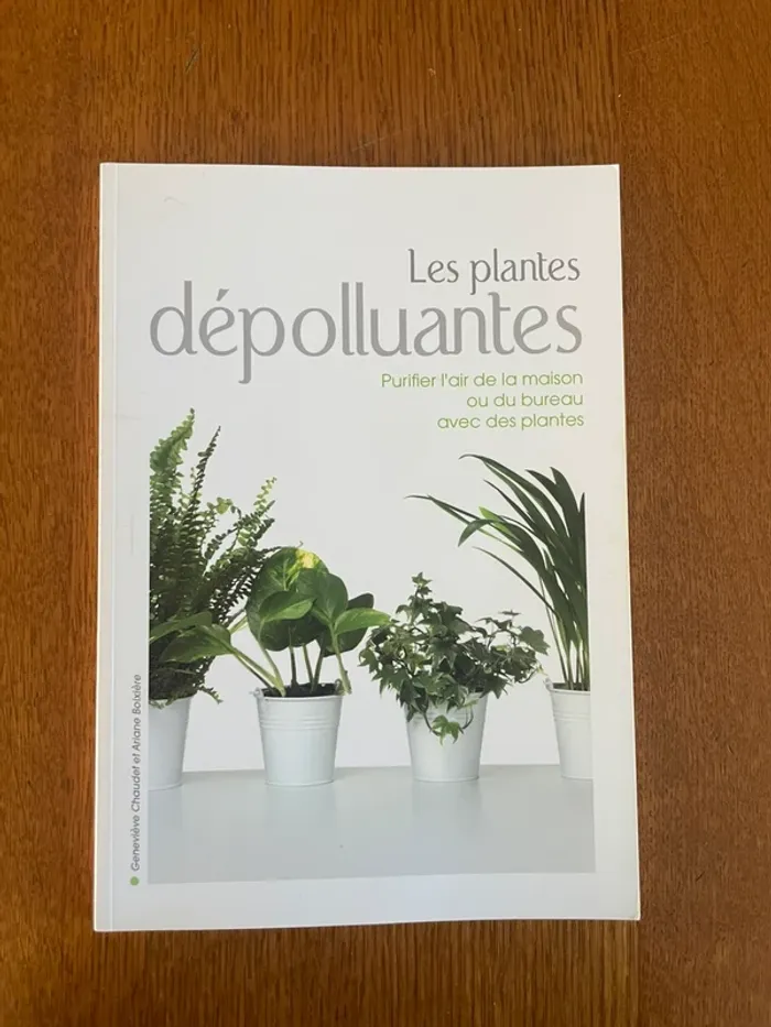 Livre les plantes dépolluantes