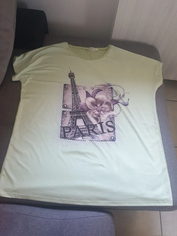 T-shirt femme large - photo numéro 2