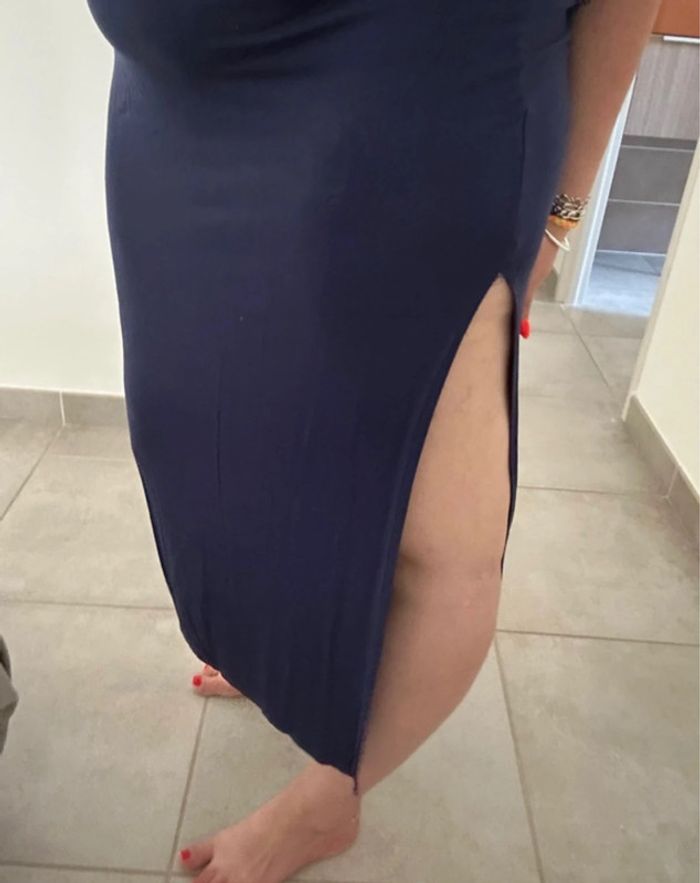 Robe d’été avec fente Camaïeu T42 - photo numéro 6