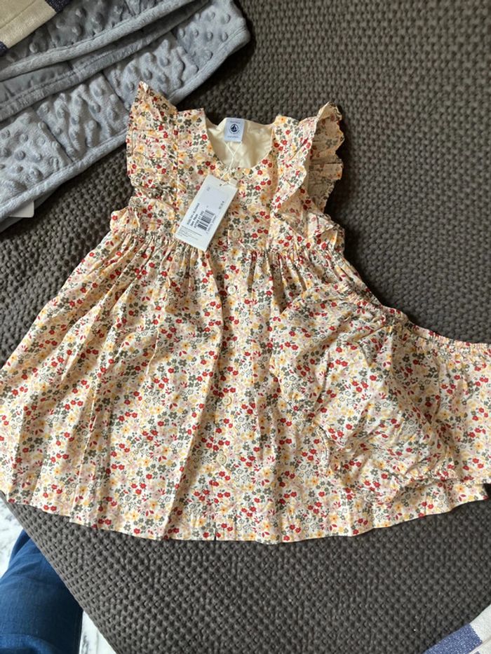 Robe fleurie et sa culotte bloomer assortie - photo numéro 3