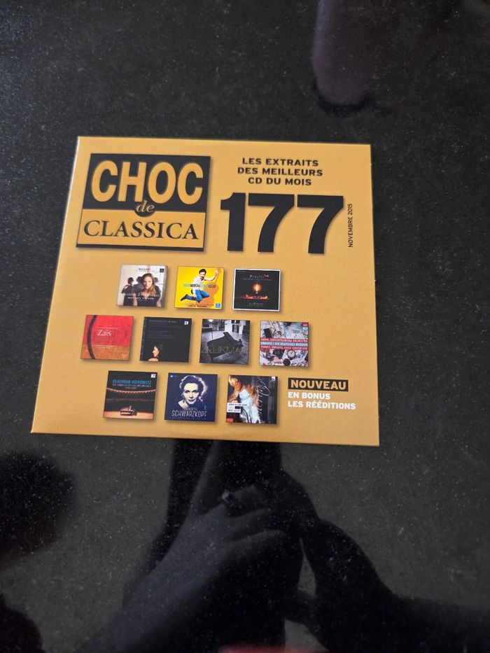Lot de CD Choc de classica de 177 à 181