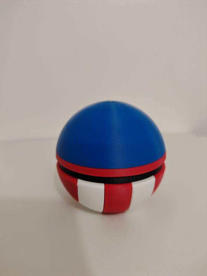 Pokéball impression 3d - photo numéro 3