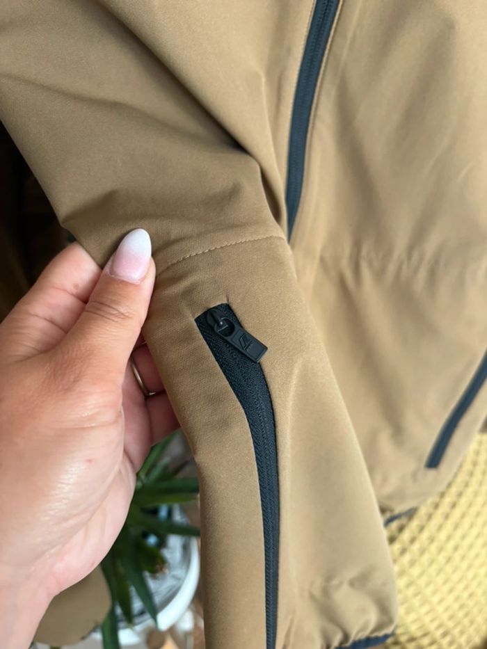 Veste K-Way - marron/beige - taille S/36 - en très bon état - porté 1 fois - photo numéro 5
