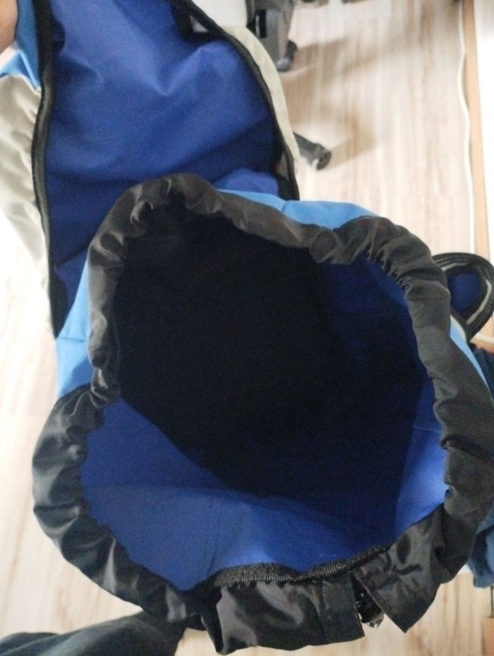 Grand sac a dos de randonnée bleu - photo numéro 4