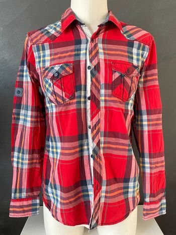 Chemise homme à carreaux