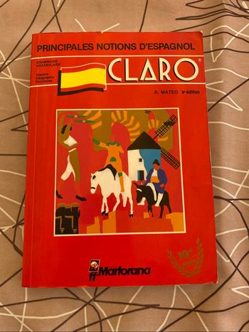 Livre d’espagnol