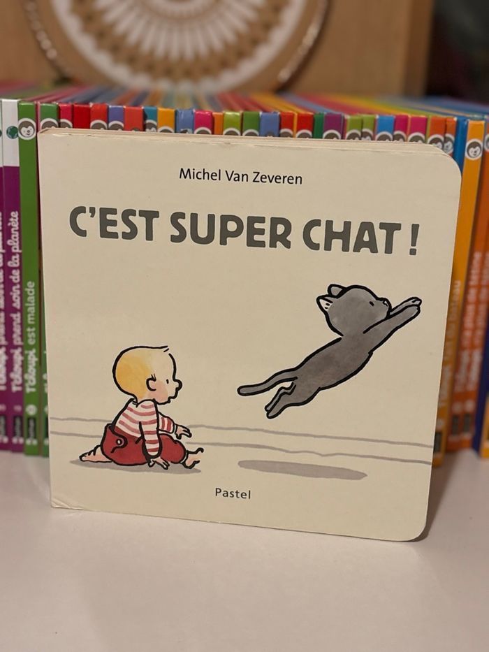 Livre bébé c’est super chat école des loisirs - photo numéro 1