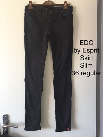 Pantalon noir EDC Skin Slim Taille 36