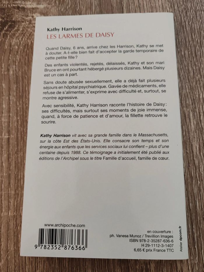 Kathy Harrison 🌼 Les larmes de Daisy - photo numéro 2