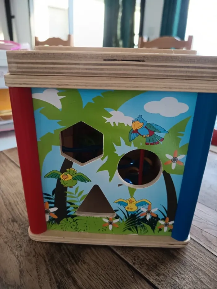 Cube en bois - photo numéro 2