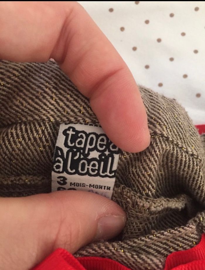 Ensemble 3 mois shirt tape à l’œil t shirt kiabi - photo numéro 2