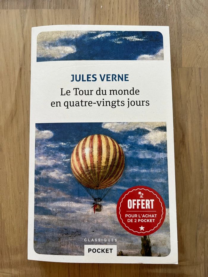 Livre le tour du monde en 80 jours