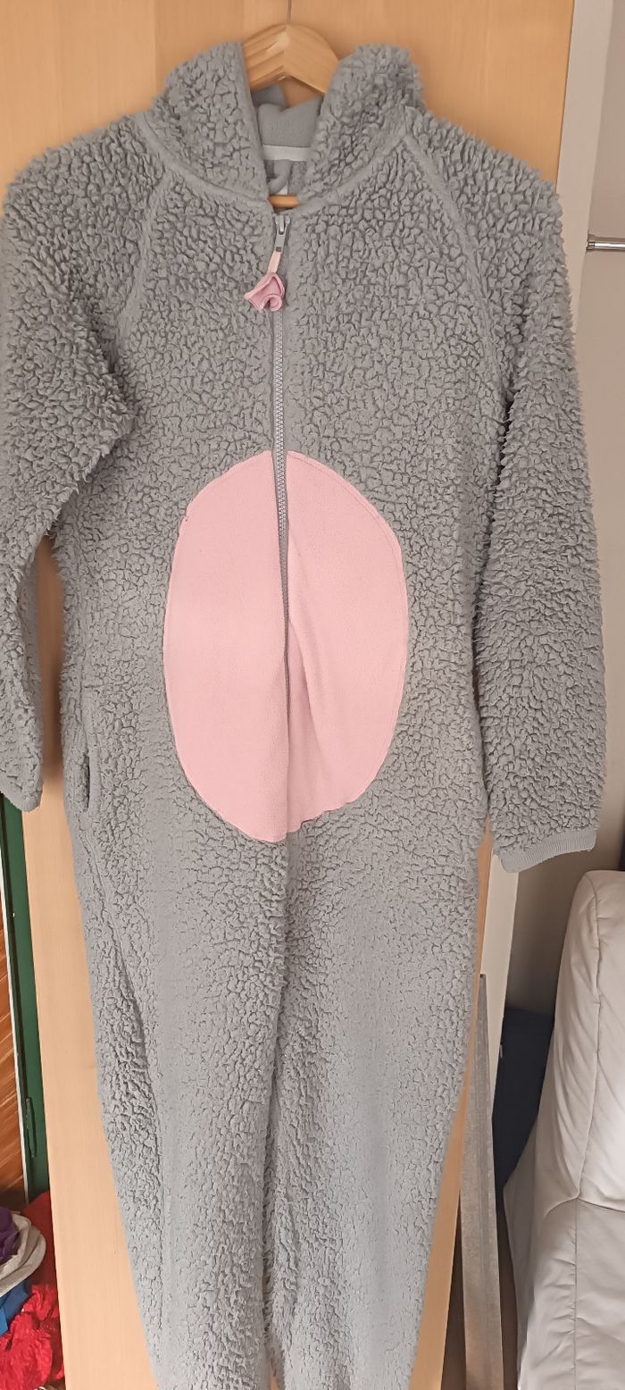Onesie, pyjama une pièce avec tête de souris * love to lounge - photo numéro 2
