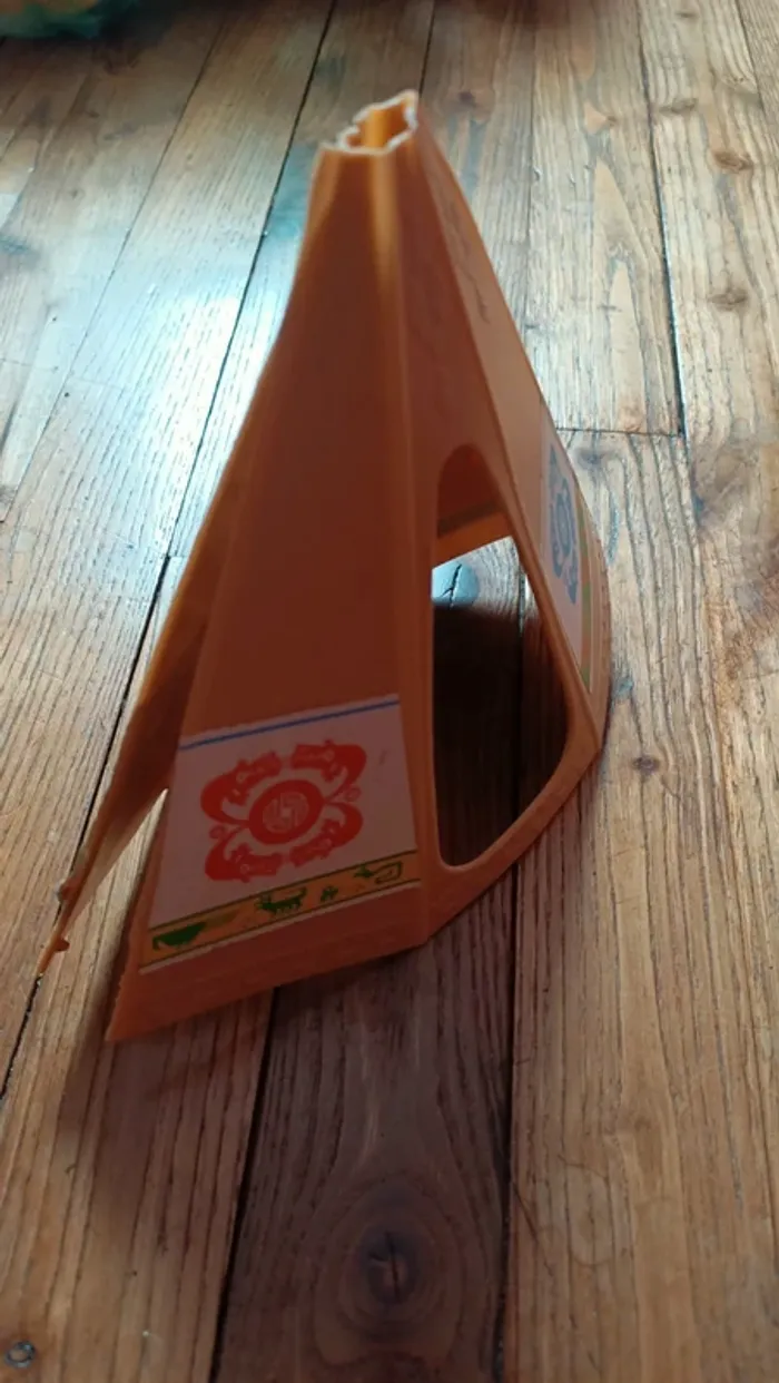 Playmobil indiens totem tipi vintage - photo numéro 4