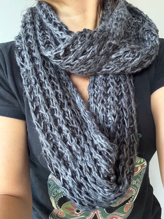 Écharpe tube Snood ado ou femme hiver - photo numéro 2