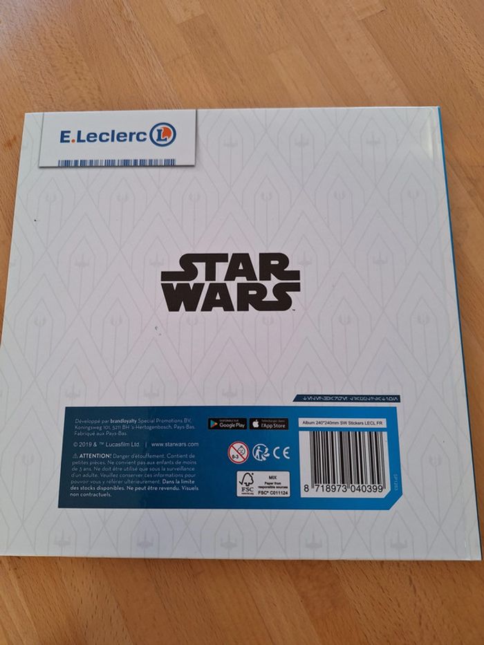 Album collector Disney Star Wars de Leclerc : maitriser la force - photo numéro 2