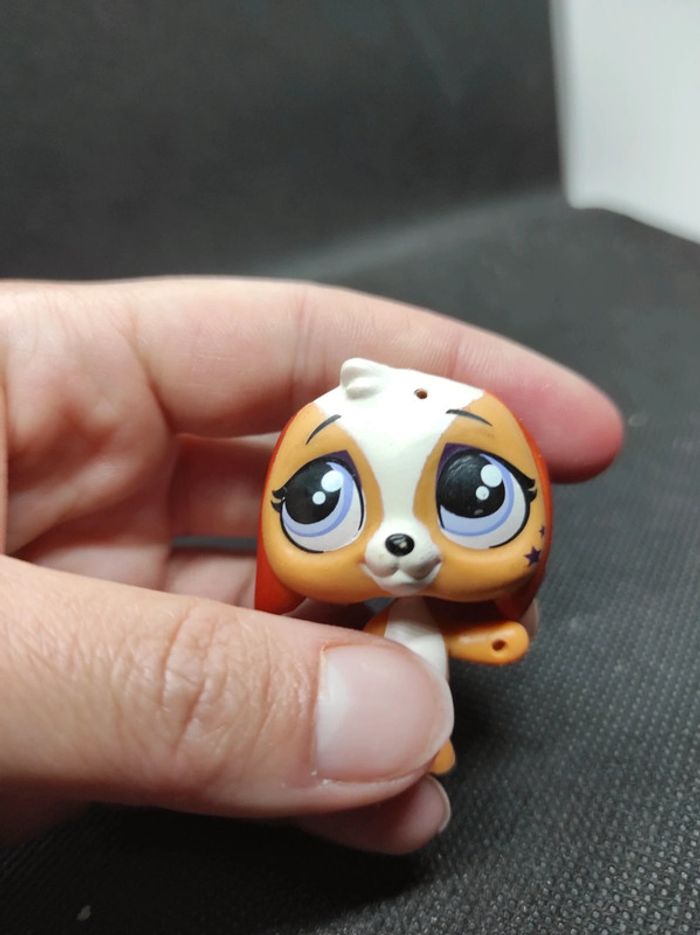 my Littlest Petshop LPS chien beagle 3837 hasbro , dog #geektradelpschien - photo numéro 6