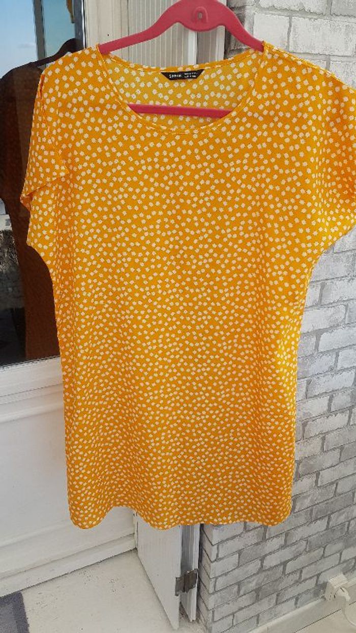 robe d'été jaune