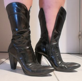 Bottes style santiag