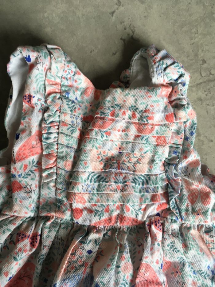 Robe été à fleurs 9 mois Sergent Major - photo numéro 5