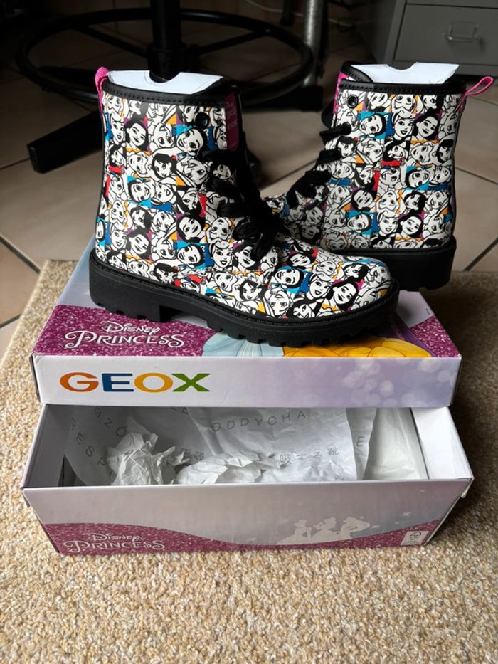 Neuves - bottines Geox Disney Princesses 32