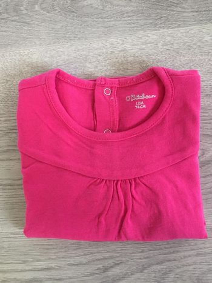 Tee-shirt à manches longues bébé fille 12 mois