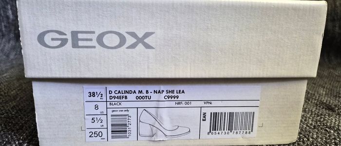 Chaussures à talon femme GEOX noire en 38½ - photo numéro 9