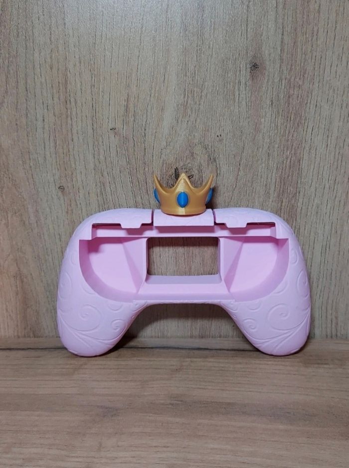Manette Nintendo mario bros joycon grip switch 2 peach rose neuf