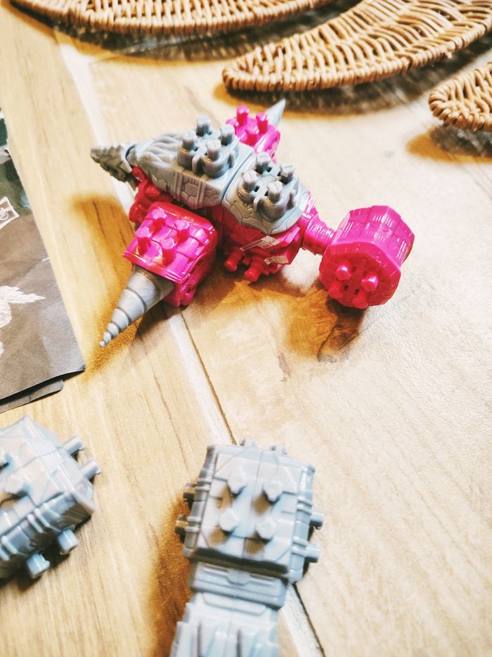 🤖 Power rangers dino fury T-Rex Ankylo Hammer zord et Tiger claw zord - zord link Megazord - photo numéro 10