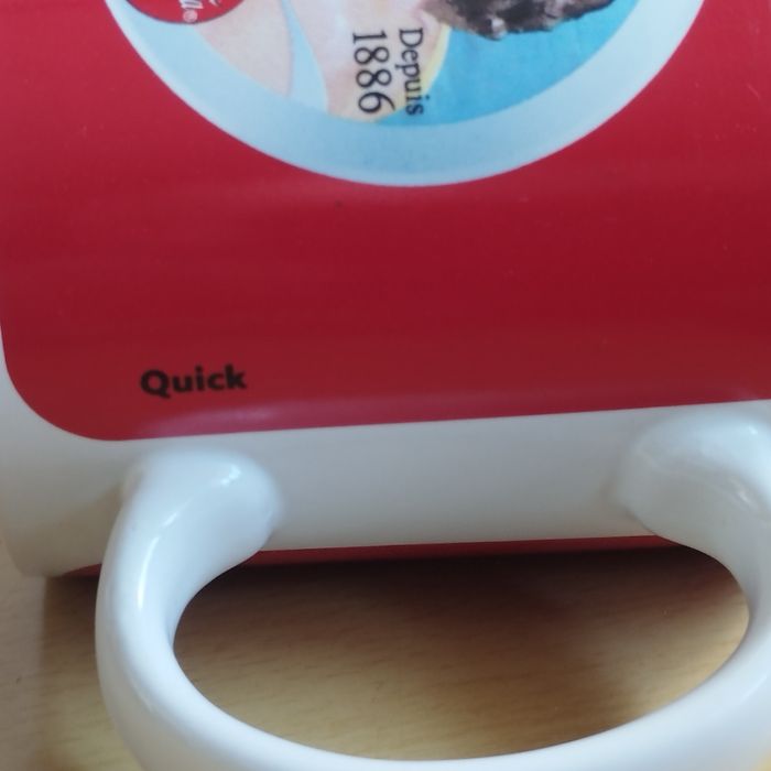 Mug publicitaire Coca Cola de Quick - photo numéro 6