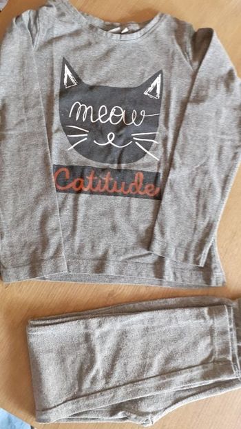 Pyjama coton 6 ans fille
