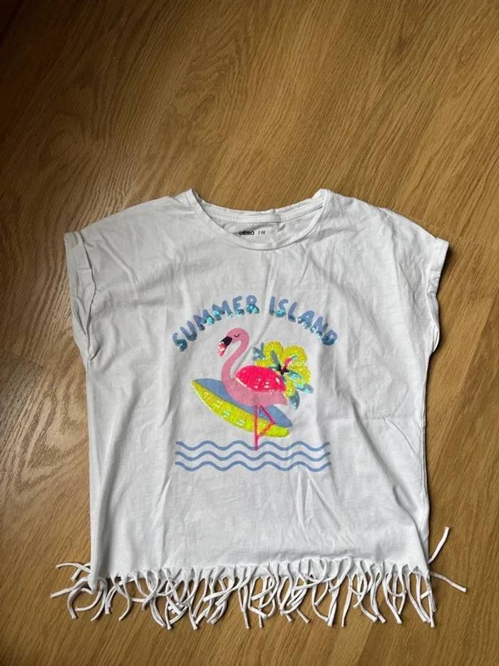 Lot tee-shirts fille 12 ans - photo numéro 10