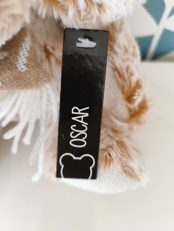 Peluche chien oscar jline - photo numéro 2