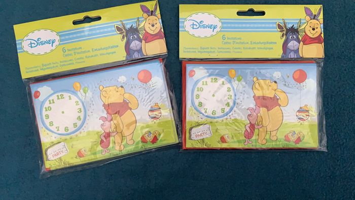 Cartes d’invitations avec enveloppes