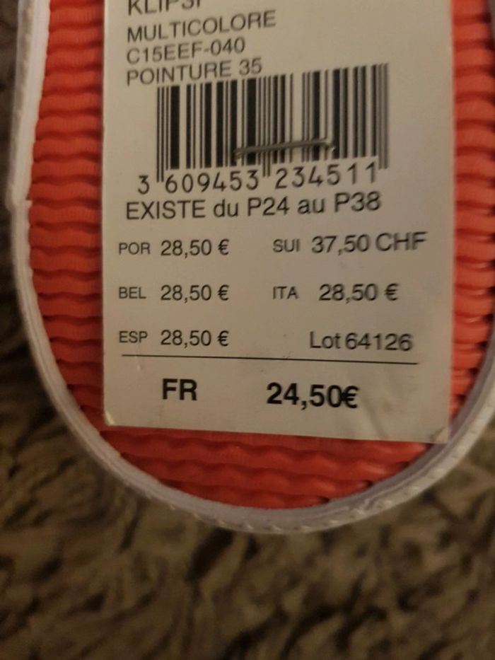 Espadrilles DPAM neuves 35 - photo numéro 2
