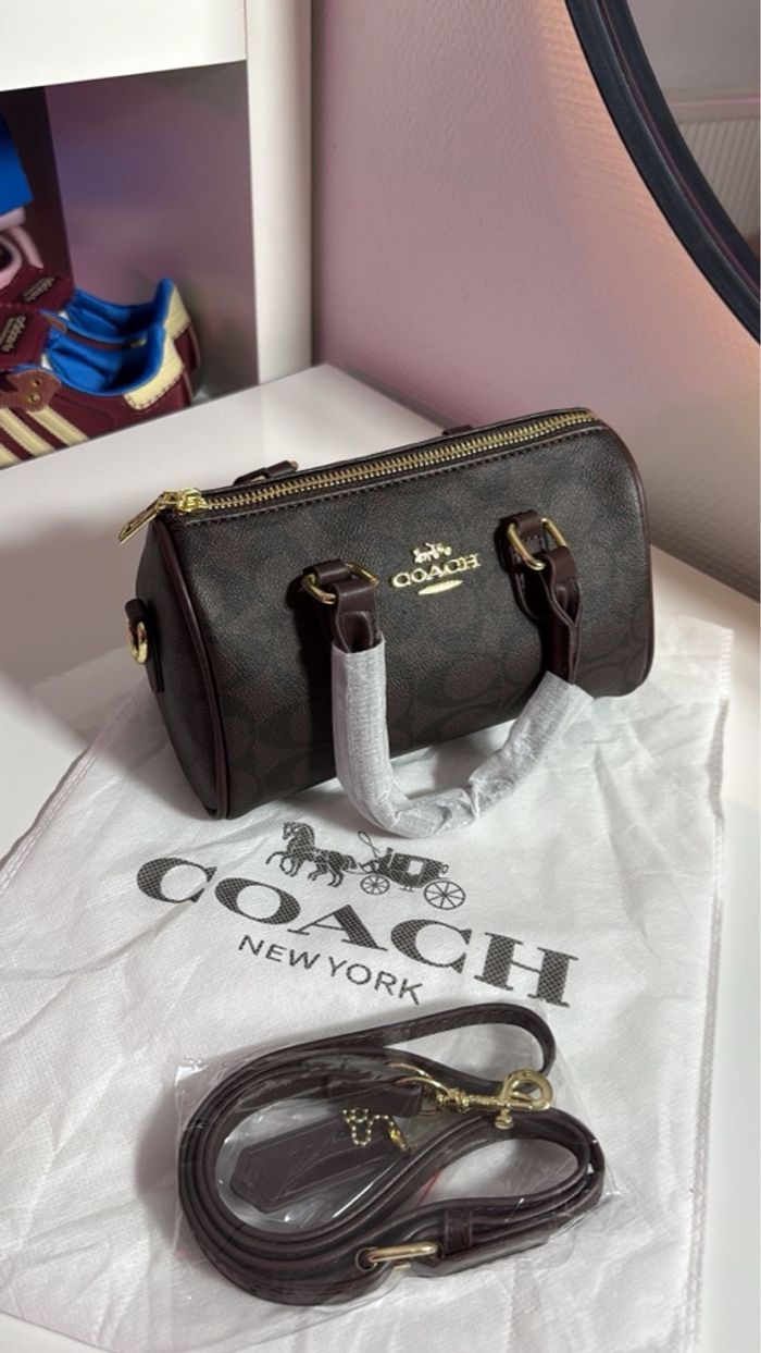 Sac coach marrons - photo numéro 2