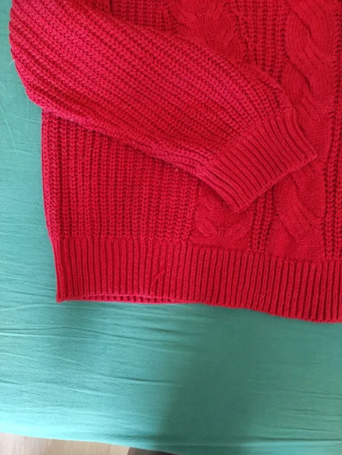 Pull rouge - photo numéro 5