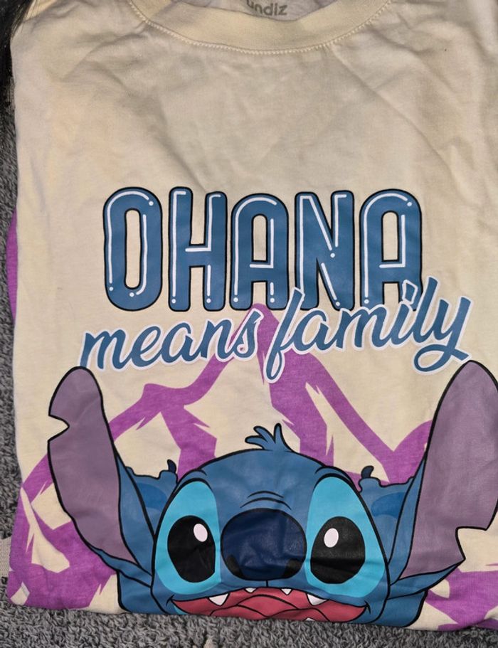 Tee shirt long stitch undiz taille L - photo numéro 2